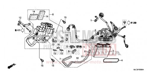 ABS CONTROL UNIT (CBR600RA) CBR600RAD de 2013